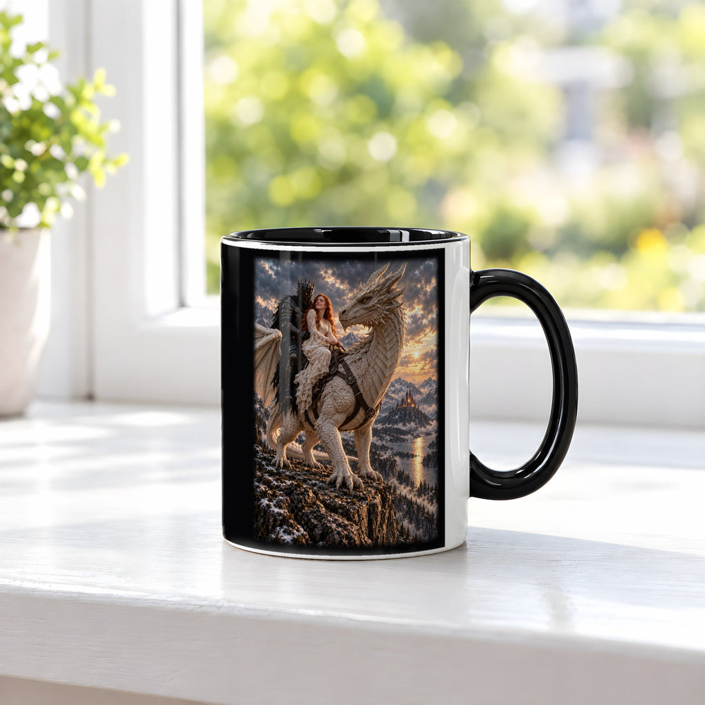 Heimkehr auf dem weißen Drachen – Drachen-Tasse – IS 3 fenster