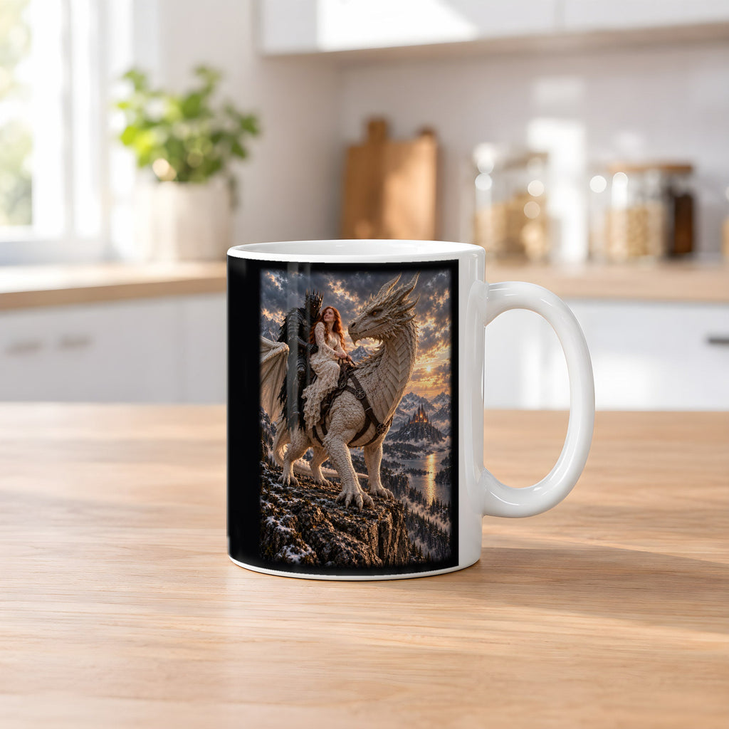 Heimkehr auf dem weißen Drachen – Drachen-Tasse – W 2 kueche