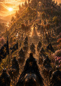 Der Siegeszug – dunkles Fantasy-Wandbild