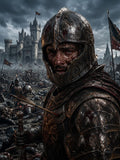 The Last Stand — Dark Fantasy Wandkunst