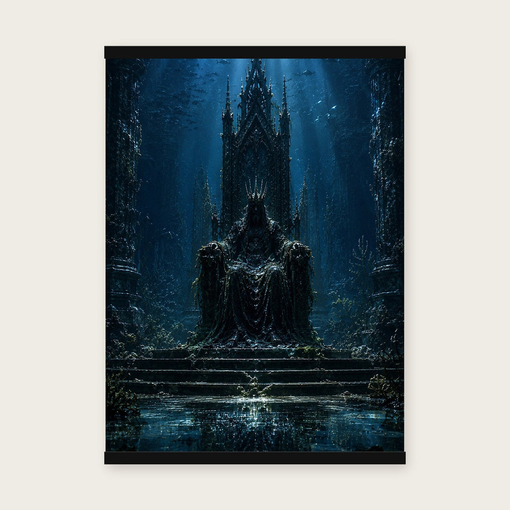 Das Verborgene Reich – Poster mit schwarzer Holzleiste, 50×70 cm