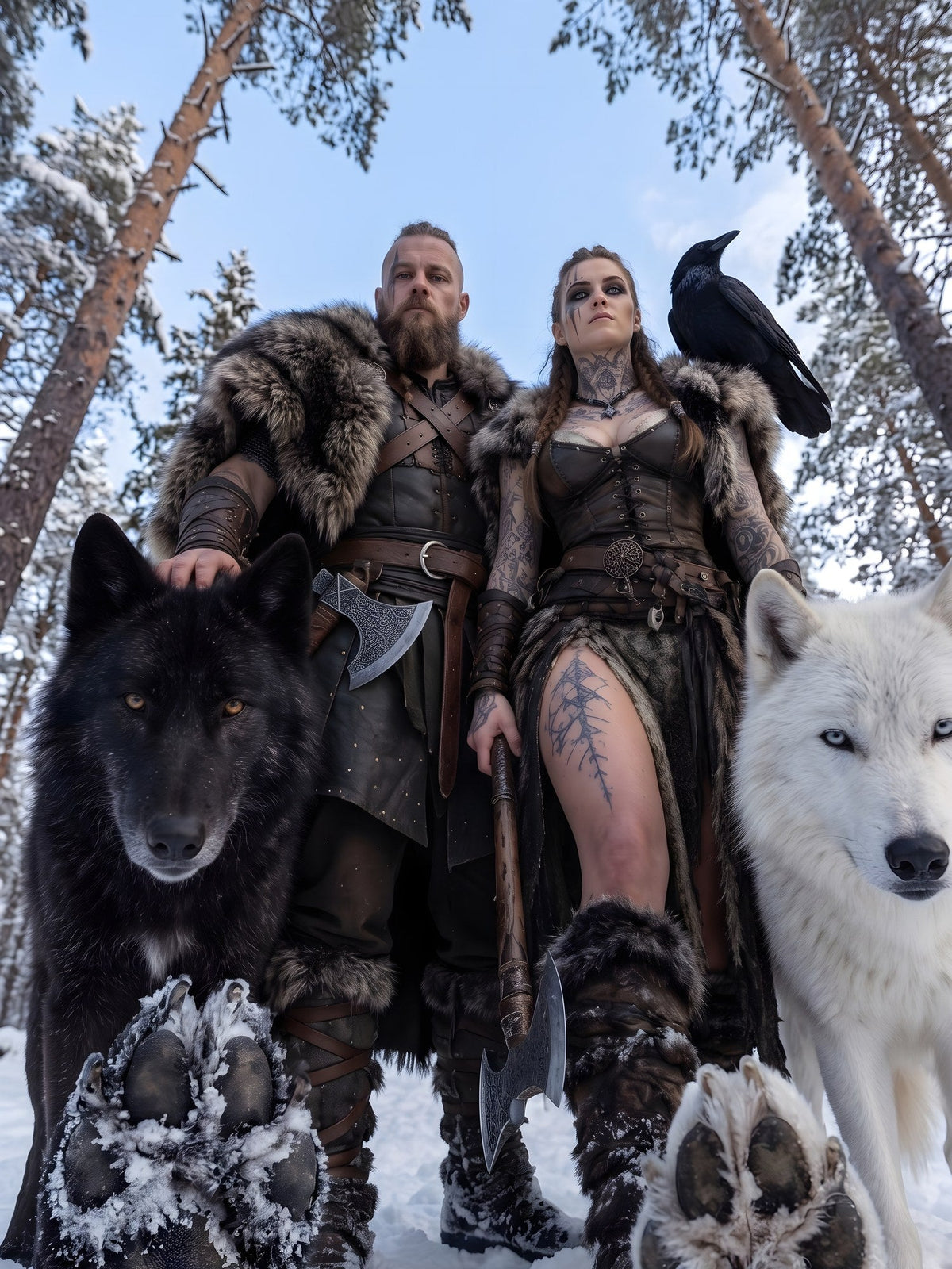 Die Wolfswacht – Motiv