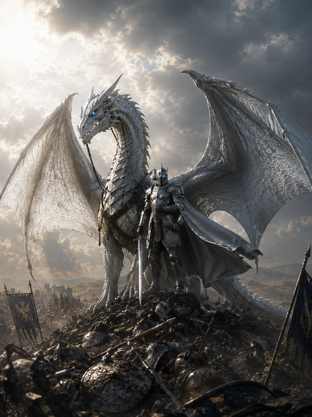 The Dragon Knight — Acrylglas