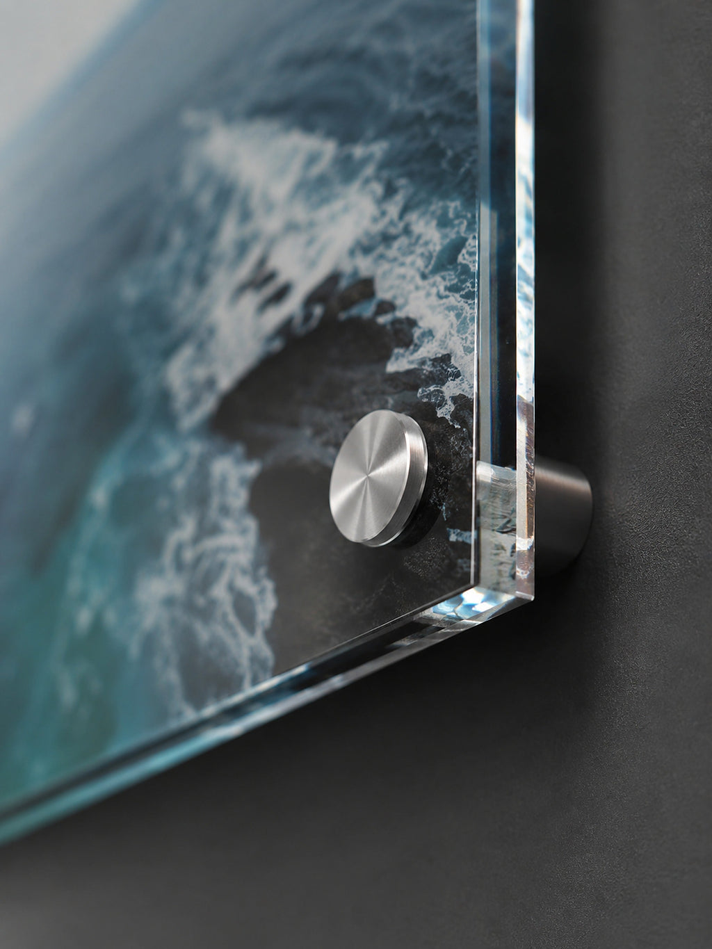 Acrylglas – Materialdetail: Kante, Tiefe und Glanz | Fantasywand